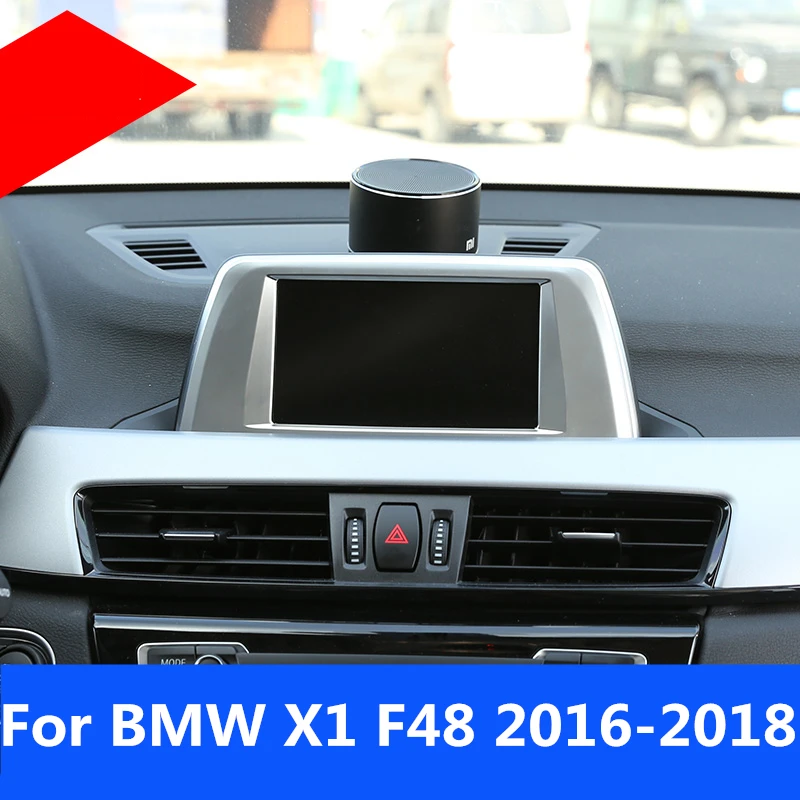 car styling Center Console Navigation frame decoration cover trim Interior decoration Auto Accessories For BMW X1 F48 2016-2018
car styling Center Console Navigation frame decoration cover trim Interior decoration Auto Accessories For BMW X1 F48 2016-2018
