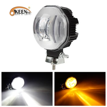 OKEEN White Yellow 12V 3inch 24W Motorcycle LED Light Bar Strobe Spot LED Work Light Moto Headlight Offroad Car 4x4 LED
OKEEN White Yellow 12V 3inch 24W Motorcycle LED Light Bar Strobe Spot LED Work Light Moto Headlight Offroad Car 4x4 LED
