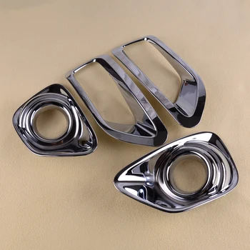 CITALL Chrome Front Rear Tail Fog Light Lamp Cover Trim Bezel Garnish Bumper Car Auto Fit For Jeep Compass 2011 2012 2013 2014
CITALL Chrome Front Rear Tail Fog Light Lamp Cover Trim Bezel Garnish Bumper Car Auto Fit For Jeep Compass 2011 2012 2013 2014