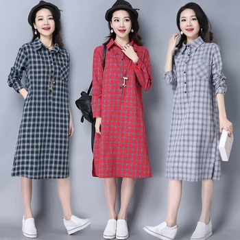 New Plus Size Retro Stripe Splicing Traditional Cotton and Linen Women The National Wind Costume Ethnic Style Dress NY188912
New Plus Size Retro Stripe Splicing Traditional Cotton and Linen Women The National Wind Costume Ethnic Style Dress NY188912