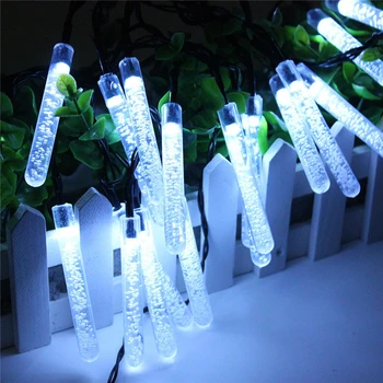 HANMIAO 4PCS/LOT LED Light String Outdoor Crystal Bubble Bar Fairy Lights Christmas Waterproof Garland Light for Decoration
HANMIAO 4PCS/LOT LED Light String Outdoor Crystal Bubble Bar Fairy Lights Christmas Waterproof Garland Light for Decoration