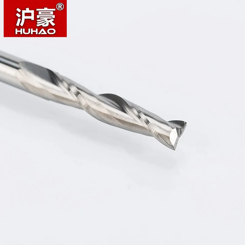 Huhao 1 шт. 6 мм 2 флейты Спираль с лезвием CEL 12 72 Измельчители ЧПУ Концевая фрезы для