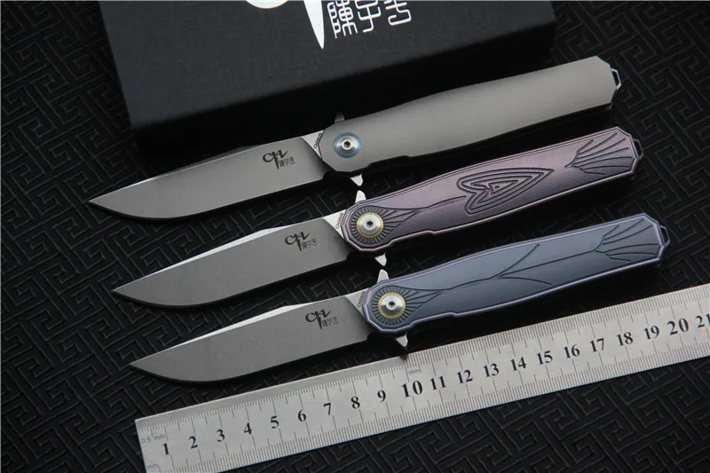 NEW CH3505 Flipper folding knife S35VN Blade ball bearings TC4 Titanium handle camping hunting pocket fruit Knives EDC tools
NEW CH3505 Flipper folding knife S35VN Blade ball bearings TC4 Titanium handle camping hunting pocket fruit Knives EDC tools