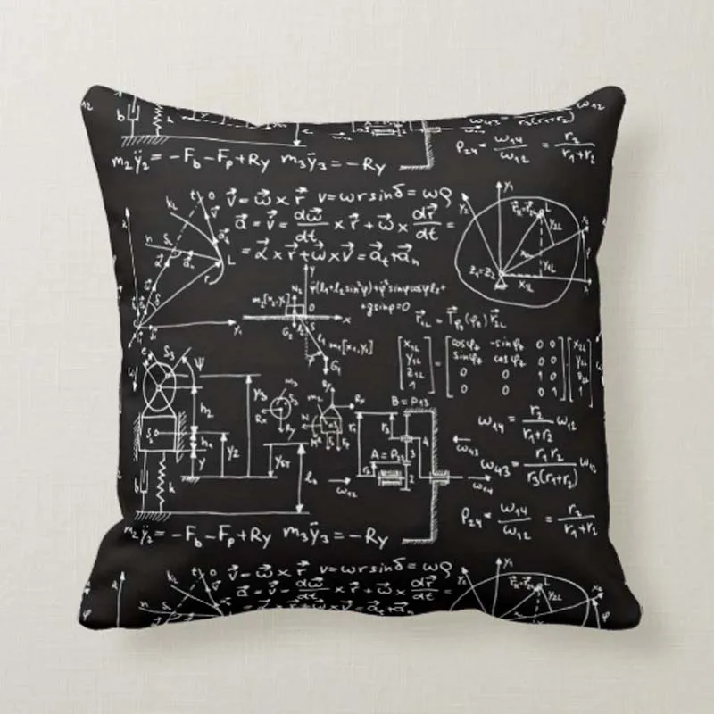 Geeky Math Mathematics Black Throw Pillow Table Throw Pillow Cushion Cover, Kids Children Educational Science Chemistry for Scho
Geeky Math Mathematics Black Throw Pillow Table Throw Pillow Cushion Cover, Kids Children Educational Science Chemistry for Scho