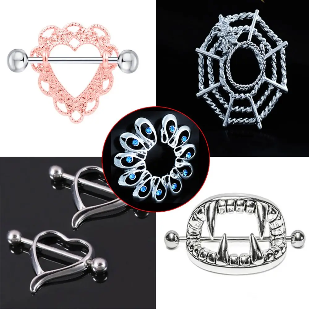 1pcs Sexy Surgical Steel Heart/Flower Body Nipple Bar Barbell Piercing Shield Rings Rushed Ear Plugs Fake Piercing Body Jewelry
1pcs Sexy Surgical Steel Heart/Flower Body Nipple Bar Barbell Piercing Shield Rings Rushed Ear Plugs Fake Piercing Body Jewelry