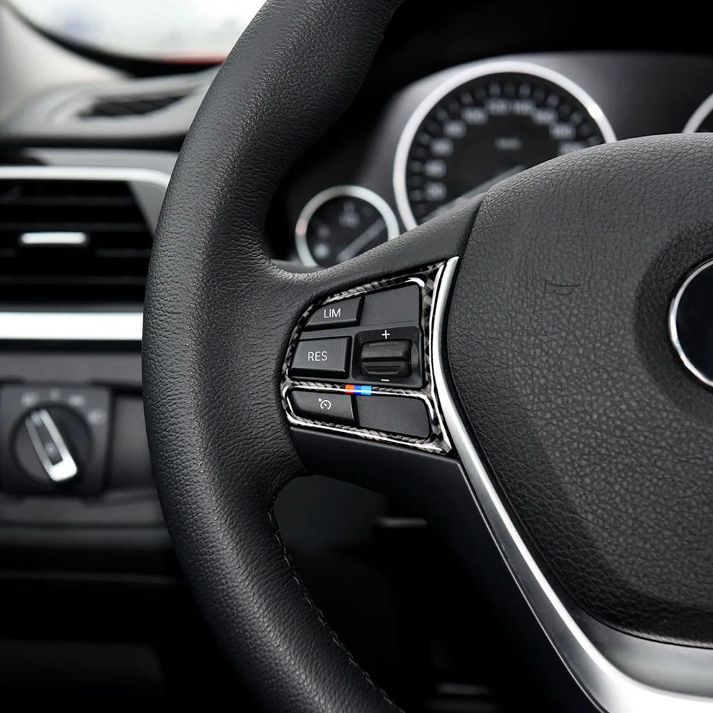 Car Steering Wheel Button Sticker Carbon Fiber Cover Trim Frame 2018 Decoration for BMW F30 F31 F32 F33 F34 (2012-2020)
Car Steering Wheel Button Sticker Carbon Fiber Cover Trim Frame 2018 Decoration for BMW F30 F31 F32 F33 F34 (2012-2020)