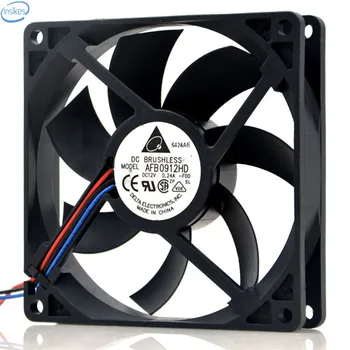 Original AFB0912HD Double Ball Bearing Cooling Axial Fan DC 12V 0.24A 9020 90*90*20mm 3 Wires AFB0912HD-F00
Original AFB0912HD Double Ball Bearing Cooling Axial Fan DC 12V 0.24A 9020 90*90*20mm 3 Wires AFB0912HD-F00