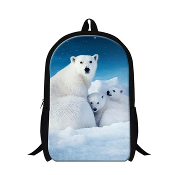 Dispalang Animal Polar Bear Print Backpack Boys Book Bag Kids School Bags For Teenagers Mens Casual Travel Shoulder Bag Rucksack
Dispalang Animal Polar Bear Print Backpack Boys Book Bag Kids School Bags For Teenagers Mens Casual Travel Shoulder Bag Rucksack