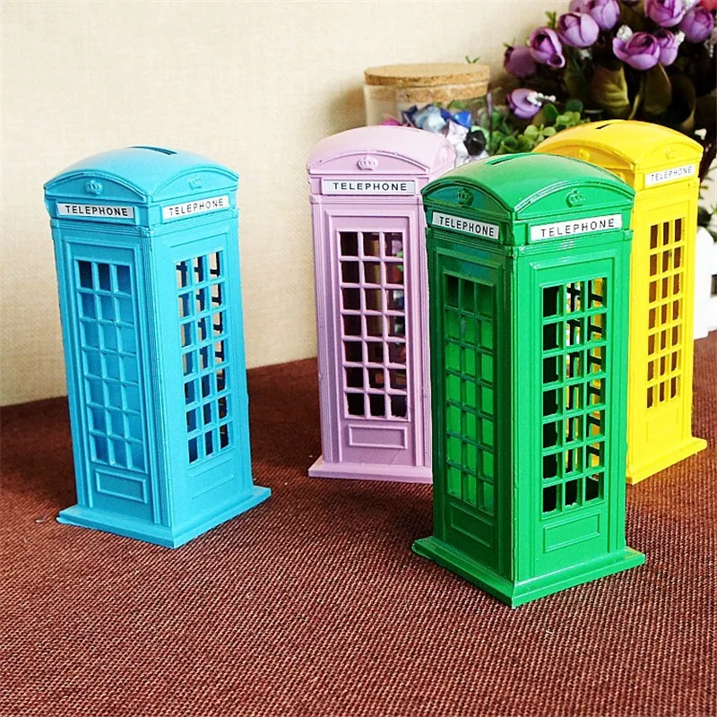 Model Box Great Gifts for Kids Home Christmas Decoration London Red Telephone Booth Bank Metal Money Box Coin Bank Souvenir
Model Box Great Gifts for Kids Home Christmas Decoration London Red Telephone Booth Bank Metal Money Box Coin Bank Souvenir