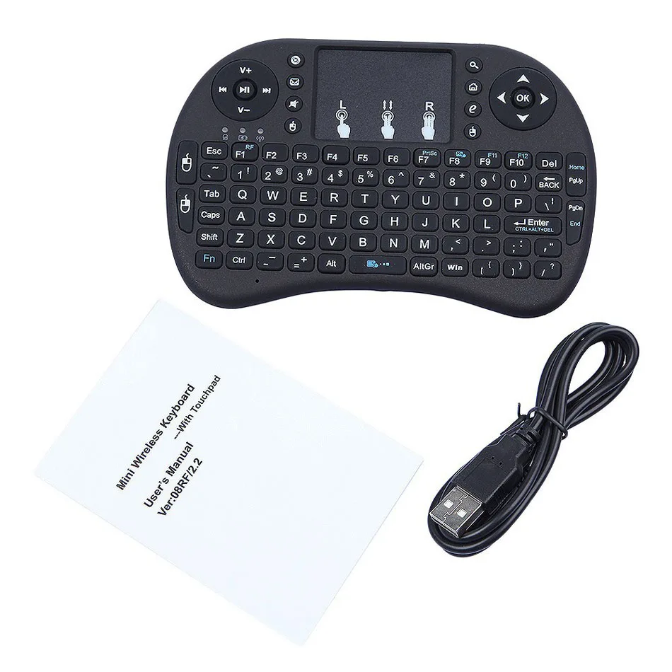 Wholesale 2.4G Mini i8 Wireless Keyboard With Touchpad Air Mouse Wireless Keyboards For MXQ Pro TV Box 20pcs/lot
Wholesale 2.4G Mini i8 Wireless Keyboard With Touchpad Air Mouse Wireless Keyboards For MXQ Pro TV Box 20pcs/lot