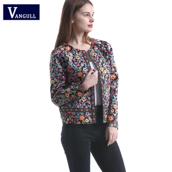 2018 new Spring&autumn woman England style printing floral loose casual high waist fashion lady outwear coat jacket all match
2018 new Spring&autumn woman England style printing floral loose casual high waist fashion lady outwear coat jacket all match