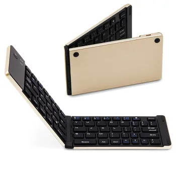 Kemile Folding Portable Universal Wireless Bluetooth 3.0 Keyboard for New iPad 9.7 2017 Foldable Small Keyboard for IOS System
Kemile Folding Portable Universal Wireless Bluetooth 3.0 Keyboard for New iPad 9.7 2017 Foldable Small Keyboard for IOS System