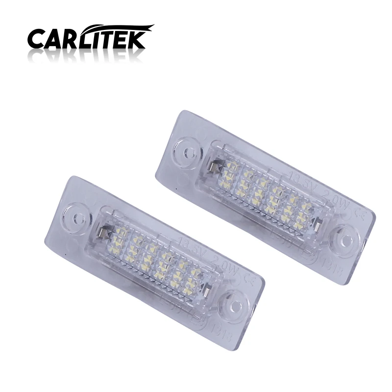 CARLitek Car License Plate Lights Exterior Accessories For VW Passat Caddy MK3 Golf Piug Jetta MK5 Touran Transporter T5 12V Led
CARLitek Car License Plate Lights Exterior Accessories For VW Passat Caddy MK3 Golf Piug Jetta MK5 Touran Transporter T5 12V Led