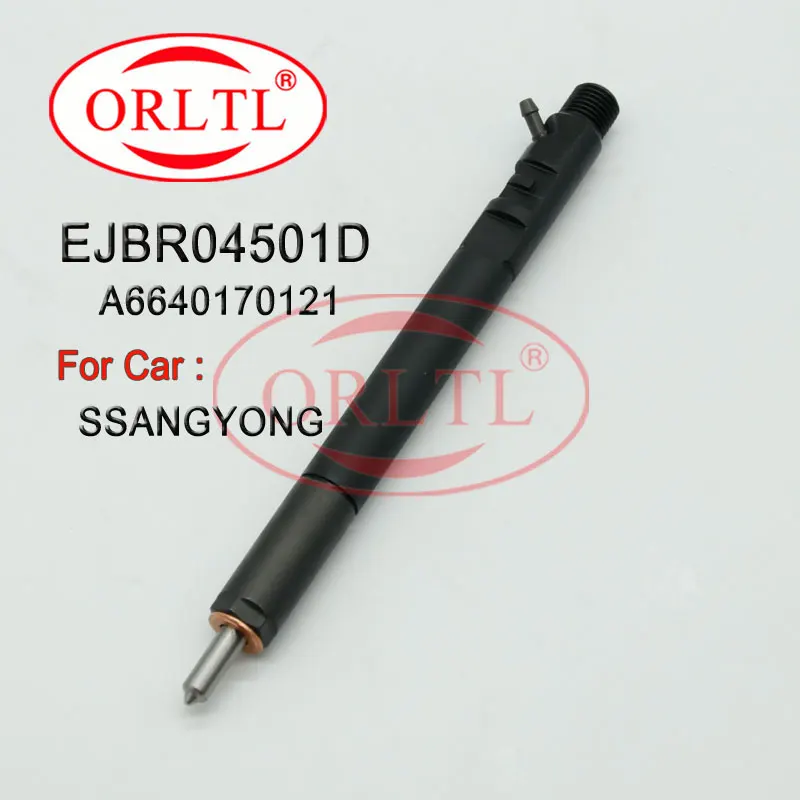 ORLTL Common rail injector EJBR04501D (A6640170121) 4501D for Delphi sangyong Kyron/Actyon,Imported from France Euro 4
ORLTL Common rail injector EJBR04501D (A6640170121) 4501D for Delphi sangyong Kyron/Actyon,Imported from France Euro 4