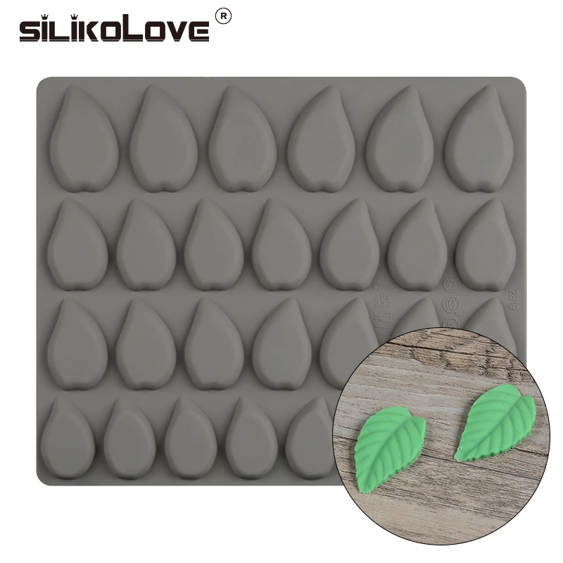 SILIKOLOVE 28 Cavity Leaves Shaped Silicone Molds For Mastic Confectionery Accessories Chocolate Cake Decorating Tools Baking
SILIKOLOVE 28 Cavity Leaves Shaped Silicone Molds For Mastic Confectionery Accessories Chocolate Cake Decorating Tools Baking