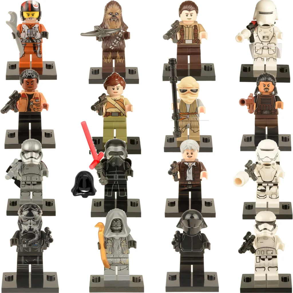 16pcs STAR WARS The Force Awakens Han Solo Rey Finn Leia Poe Toys Compatible With Lego
16pcs STAR WARS The Force Awakens Han Solo Rey Finn Leia Poe Toys Compatible With Lego
