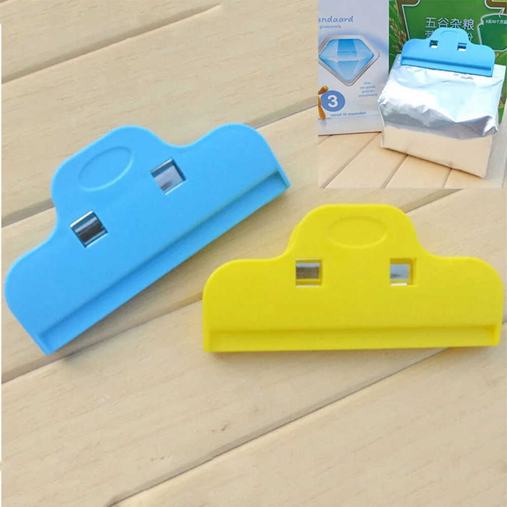 1pcs Dried Milk Bag Sealed Clips Candy Food 10cm Waterproof Storage Package Sealing Clamp Bag Clips
1pcs Dried Milk Bag Sealed Clips Candy Food 10cm Waterproof Storage Package Sealing Clamp Bag Clips