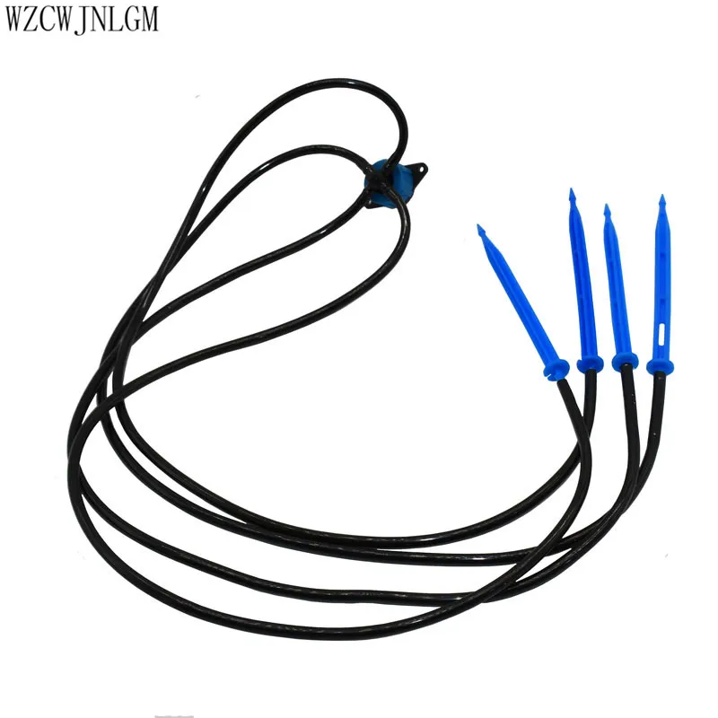 Garden Irrigation 4 Way Straight Arrow 3/5 Hose Drip Greenhouse with Flow 8L Regulator Drip Irrigation System 20sets
Garden Irrigation 4 Way Straight Arrow 3/5 Hose Drip Greenhouse with Flow 8L Regulator Drip Irrigation System 20sets