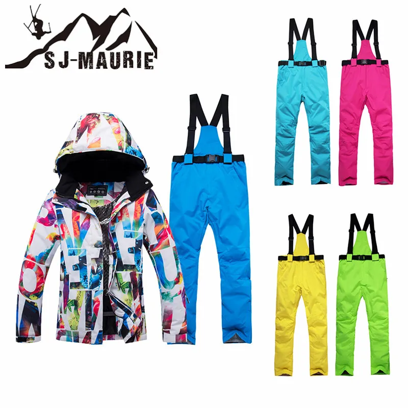 SJ-MAURIE Ski Suit Women Warm Waterproof Skiing Suits Set Ladies Outdoor Sport Winter Coats Snowboard Snow Jackets and Pants
SJ-MAURIE Ski Suit Women Warm Waterproof Skiing Suits Set Ladies Outdoor Sport Winter Coats Snowboard Snow Jackets and Pants