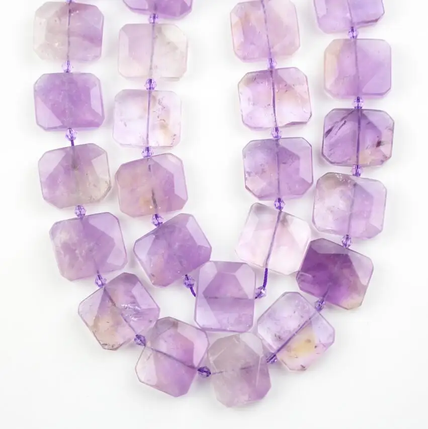 Full Strand Raw Natural Amethysts Citrines Beads,Center Drilled Smooth Faceted Slab Rectangle Shape Beading for DIY Necklace
Full Strand Raw Natural Amethysts Citrines Beads,Center Drilled Smooth Faceted Slab Rectangle Shape Beading for DIY Necklace