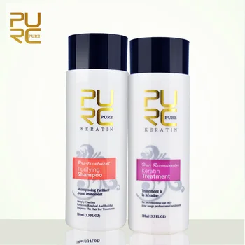 PURC Repair straighten damage hair products Brazilian keratin treatment purifying