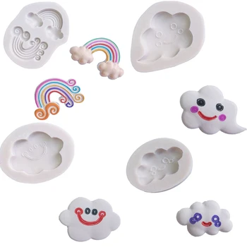 1PC Cloud Rainbow Star Shaped Nail Art Pendant DIY Silicone Mold Dried Flower Jewelry Accessories Tools Equipments Resin Molds
1PC Cloud Rainbow Star Shaped Nail Art Pendant DIY Silicone Mold Dried Flower Jewelry Accessories Tools Equipments Resin Molds