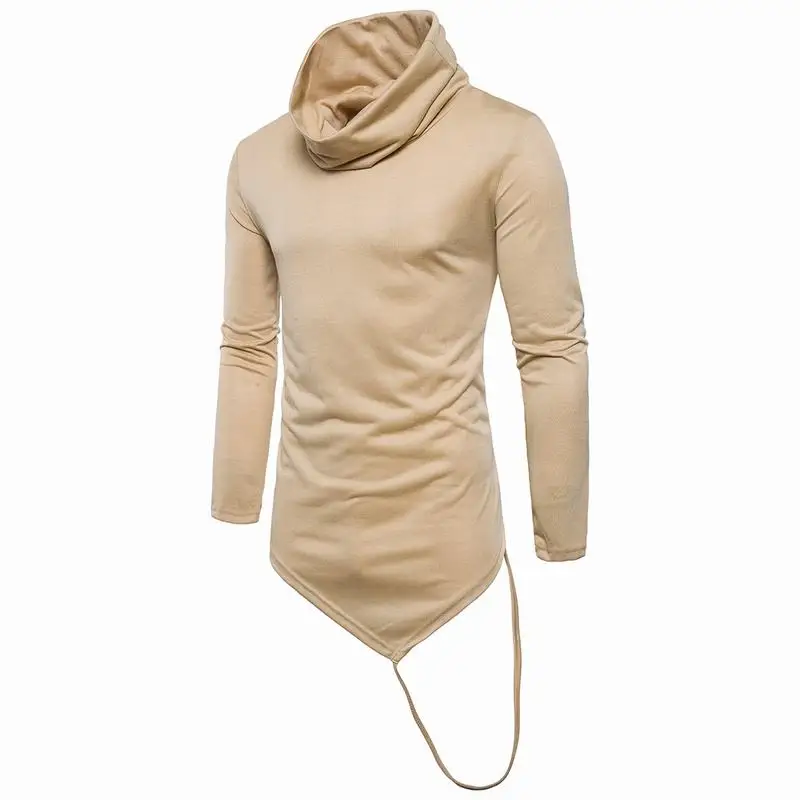 2017 New Arrived Men Cowl Neck Turtleneck t shirt Longline Asymmetrical hem t-shirt men
2017 New Arrived Men Cowl Neck Turtleneck t shirt Longline Asymmetrical hem t-shirt men