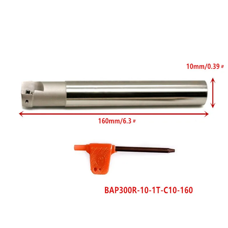 1P BAP300R-1T Milling tool Holder C10mm/C12mm CNC Indexable End Milling tool Holder for APMT11 Insert
1P BAP300R-1T Milling tool Holder C10mm/C12mm CNC Indexable End Milling tool Holder for APMT11 Insert