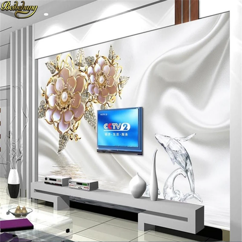 beibehang Custom Photo Wallpaper Mural 3d Jewel Dolphin TV Background Wall wall papers home decor papel de parede infantil
beibehang Custom Photo Wallpaper Mural 3d Jewel Dolphin TV Background Wall wall papers home decor papel de parede infantil