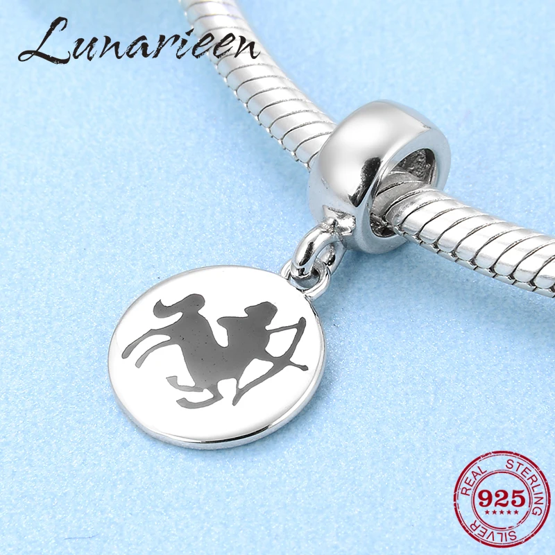 Fashion 925 Sterling Silver 12 Constellation Sagittarius Pendants fine beads Fit Original Pandora Charm Bracelet Jewelry making
Fashion 925 Sterling Silver 12 Constellation Sagittarius Pendants fine beads Fit Original Pandora Charm Bracelet Jewelry making