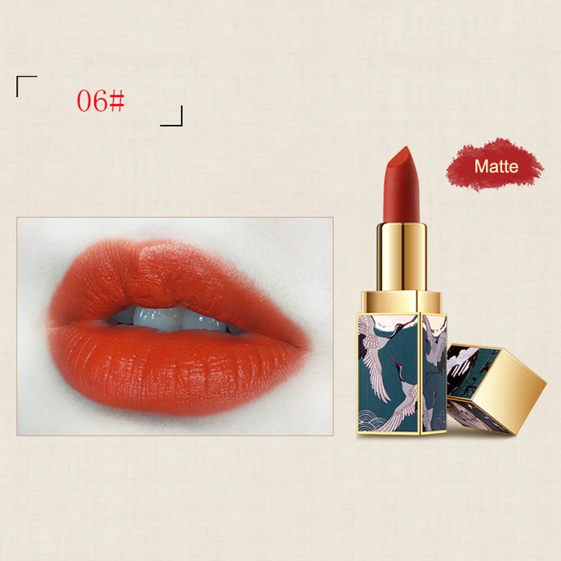 Women Lipstick Waterproof Long-lasting Matte Moisturizing Lip Stick Ladies Cosmetics QRD88
Women Lipstick Waterproof Long-lasting Matte Moisturizing Lip Stick Ladies Cosmetics QRD88