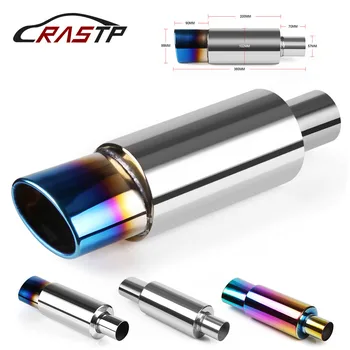 RASTP- Car Exhaust System 57 Exhaust Pipe Muffler Tip Universal Stainless Steel Silencer Tail Pipe RS-CR1009
RASTP- Car Exhaust System 57 Exhaust Pipe Muffler Tip Universal Stainless Steel Silencer Tail Pipe RS-CR1009