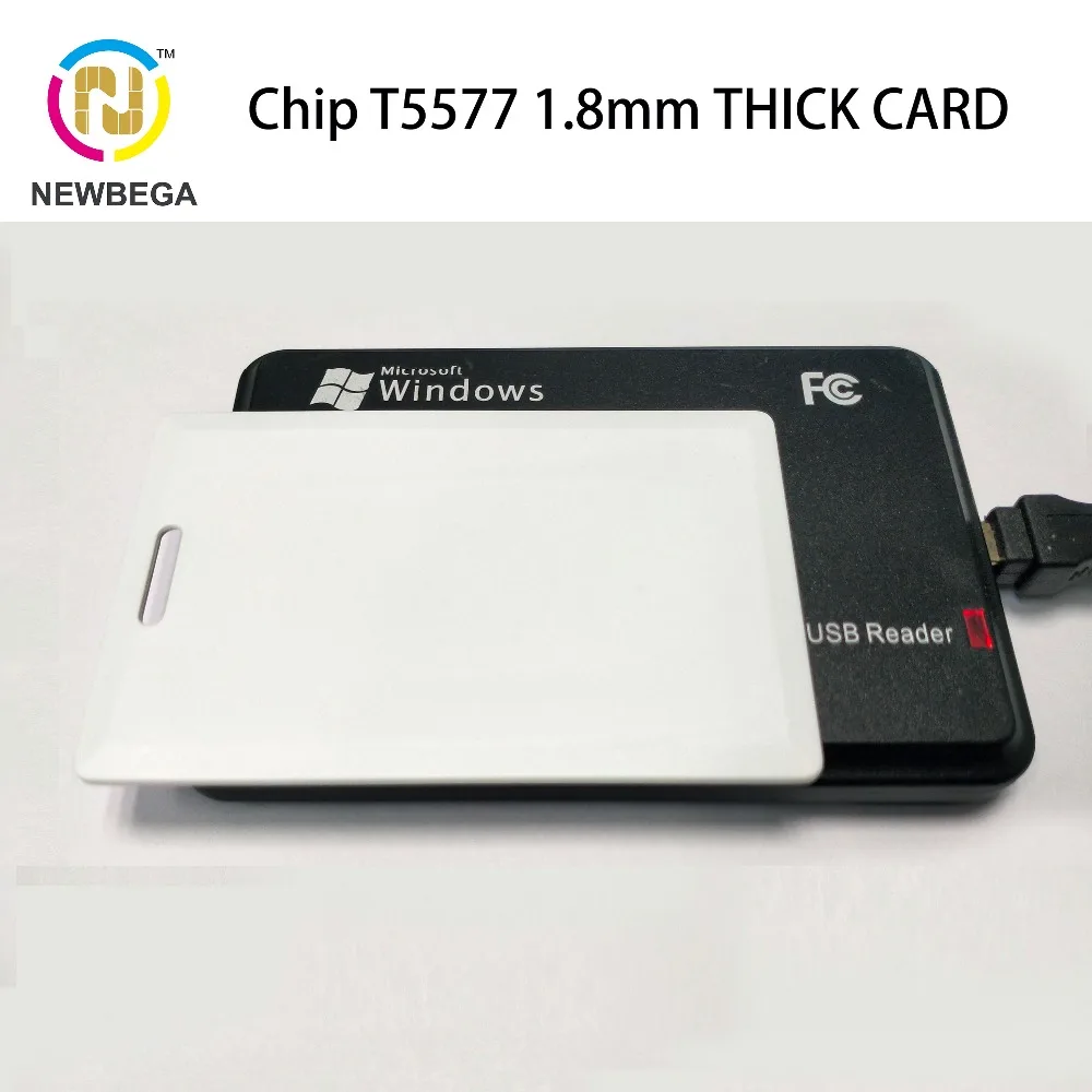 Thick RFID Card 1.8mm T5577/EM4305/EM4100 LF Chip ABS Proximity Blank Read and Write 125KHz Clamshell NFC tag card protection
Thick RFID Card 1.8mm T5577/EM4305/EM4100 LF Chip ABS Proximity Blank Read and Write 125KHz Clamshell NFC tag card protection