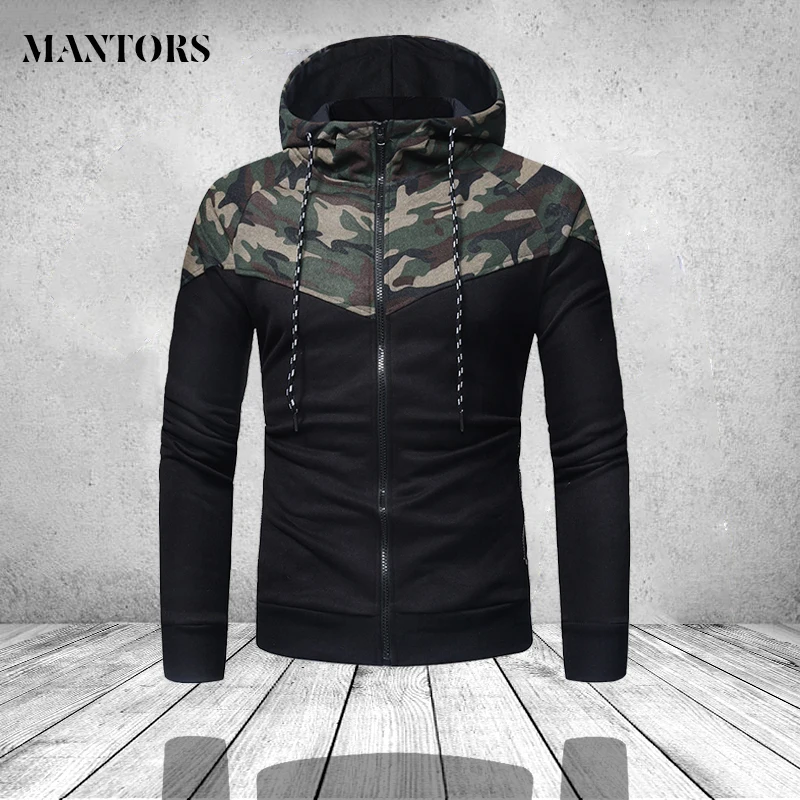 Zip Up Hoodies Jackets Men Hooded Zipper Top Outerwear Black Gray Hip Hop Camouflage Patchwork Hoody Male Fit Brand Clothing
Zip Up Hoodies Jackets Men Hooded Zipper Top Outerwear Black Gray Hip Hop Camouflage Patchwork Hoody Male Fit Brand Clothing