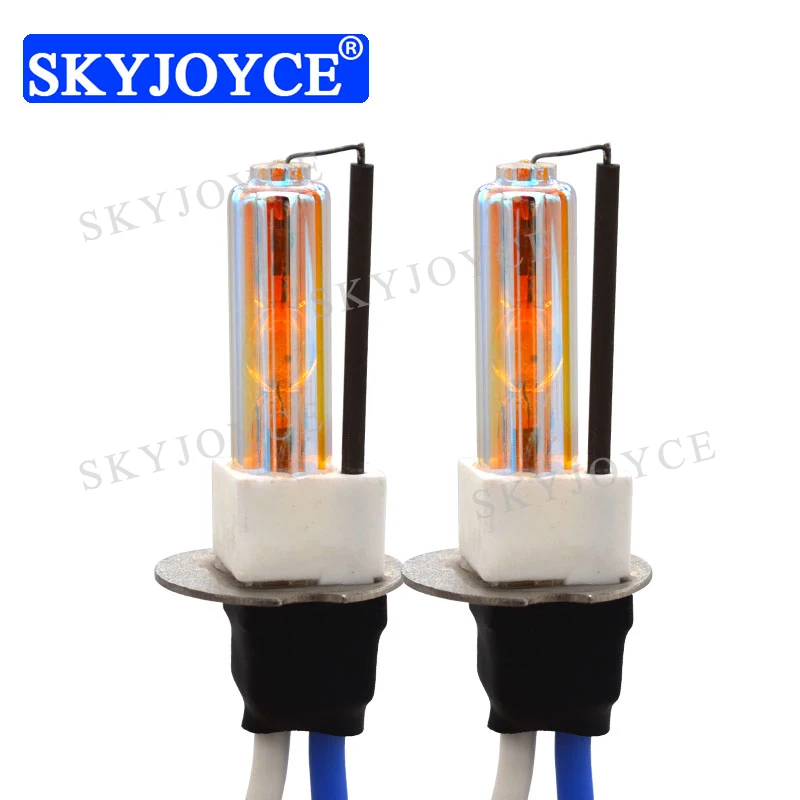SKYJOYCE 1 Pair 12V 35W 55W H3C Ceramics HID Bulb 3000K Yellow 4300K 6000K Metal Holder Base H3C HID Bulb Car Headlight HID Bulb
SKYJOYCE 1 Pair 12V 35W 55W H3C Ceramics HID Bulb 3000K Yellow 4300K 6000K Metal Holder Base H3C HID Bulb Car Headlight HID Bulb