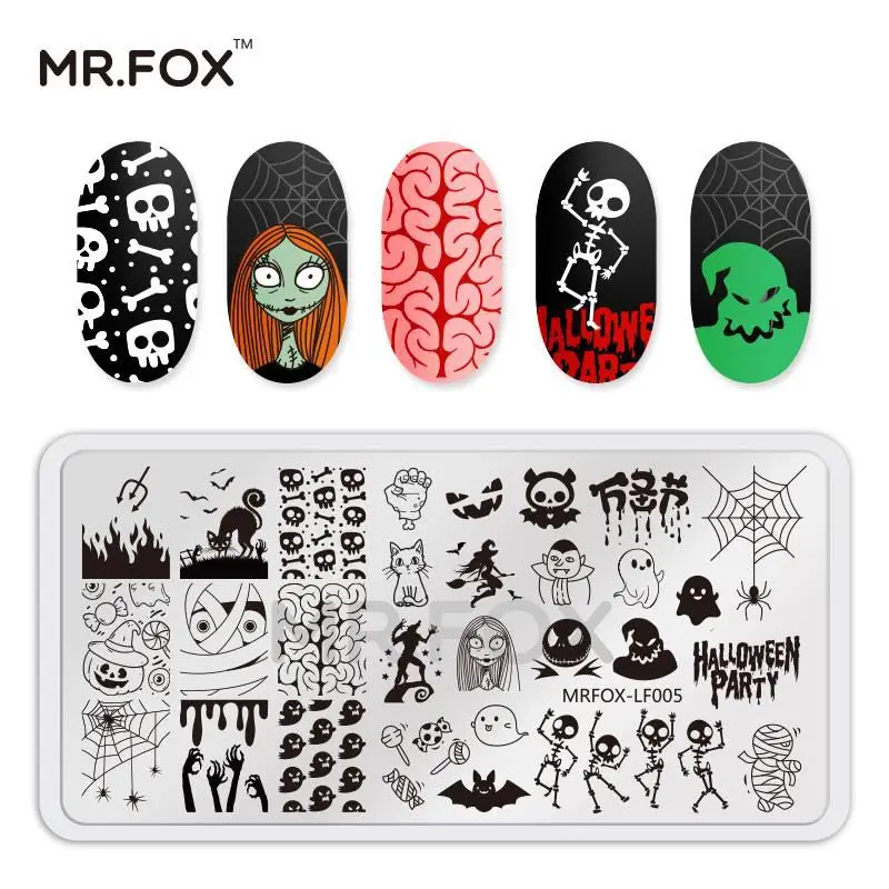 Nail Art Stamping Template Halloween Christmas Shantou Spider Snowflake Image Manicure Stamping Template For DIY Decoration
Nail Art Stamping Template Halloween Christmas Shantou Spider Snowflake Image Manicure Stamping Template For DIY Decoration