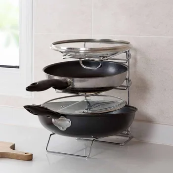 OTHERHOUSE Pots Storage Rack Holder Cookware Shelf Drainer Cutting Board Pan Lid Pot Cover Holder Rack Stand Kitchen Organizer
OTHERHOUSE Pots Storage Rack Holder Cookware Shelf Drainer Cutting Board Pan Lid Pot Cover Holder Rack Stand Kitchen Organizer