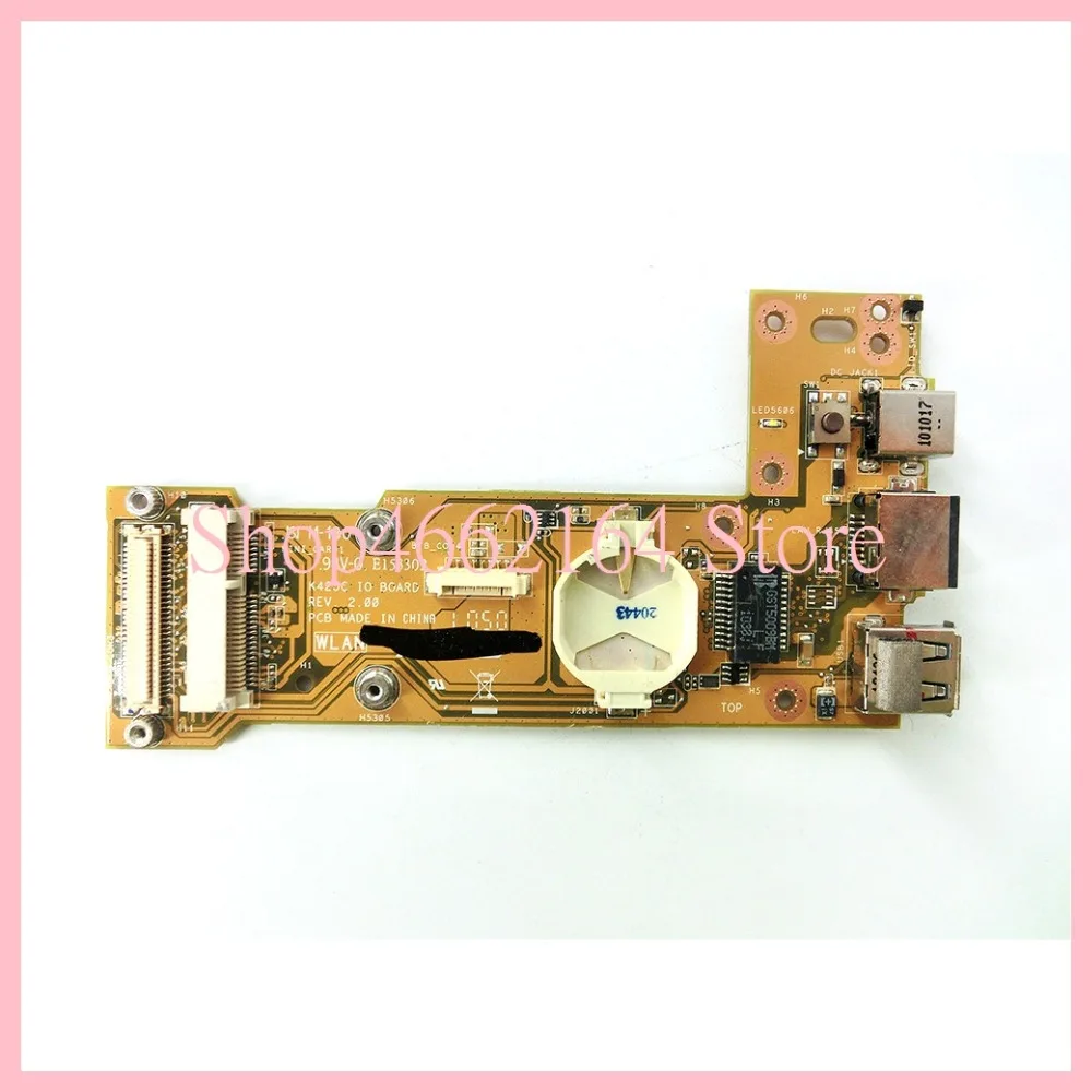 K42JC for ASUS K42JC IO BOARD K42J X42J A42J A40J P42J A40J K42JC usb board Ethernet dc jack IO power board
K42JC for ASUS K42JC IO BOARD K42J X42J A42J A40J P42J A40J K42JC usb board Ethernet dc jack IO power board