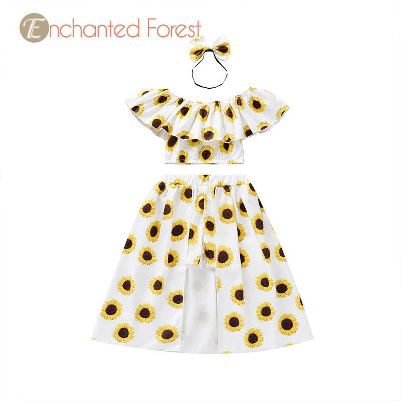 Girls summer Sets baby clothes girls wear printed dot sleeveless skirt fashion casual Floral children's skirt suit with bow 1-6Y
Girls summer Sets baby clothes girls wear printed dot sleeveless skirt fashion casual Floral children's skirt suit with bow 1-6Y