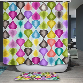 Water Waterproof & Mildewproof Shower Curtain Bathroom Curtain Eco-Friendly Fabric-shower-curtain stripe stripes
Water Waterproof & Mildewproof Shower Curtain Bathroom Curtain Eco-Friendly Fabric-shower-curtain stripe stripes