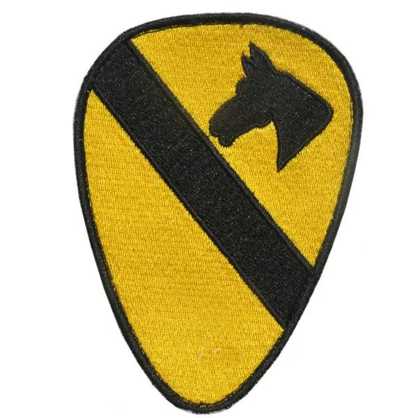 USA 1st Cavalry Division patches military morale Patches hook back patches U.S. Army armband Tactical Badge for backpack
USA 1st Cavalry Division patches military morale Patches hook back patches U.S. Army armband Tactical Badge for backpack