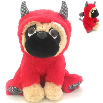 Adorable Pug Stuffed Animal Dressed in Devil Costume | Plush Soft Puppy Dog with Demon Outfit | Funny Toy Kids Lovers Nursery
Adorable Pug Stuffed Animal Dressed in Devil Costume | Plush Soft Puppy Dog with Demon Outfit | Funny Toy Kids Lovers Nursery