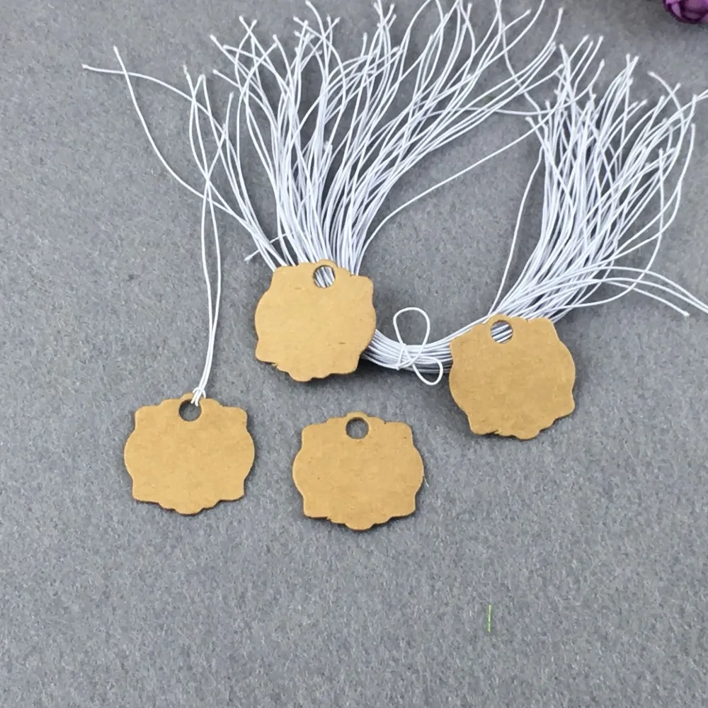 400pcs DIY small cute tag blank kraft paper handmade soap label /wedding/party/price hang tag with 400pcs strings
400pcs DIY small cute tag blank kraft paper handmade soap label /wedding/party/price hang tag with 400pcs strings