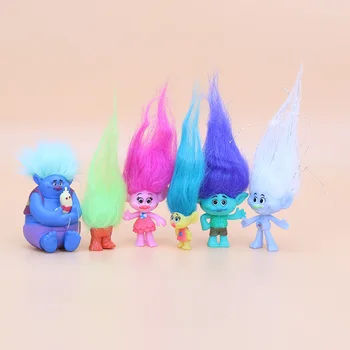 6Pcs/Set Branch Critter Skitter Children Trolls