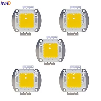 IWHD 5pcs DIY 20W 30W 50W 100W LED Chip Diode Lamps for LED Flood Light Floodlight Spotlight Input 30-36V Aluminum
IWHD 5pcs DIY 20W 30W 50W 100W LED Chip Diode Lamps for LED Flood Light Floodlight Spotlight Input 30-36V Aluminum