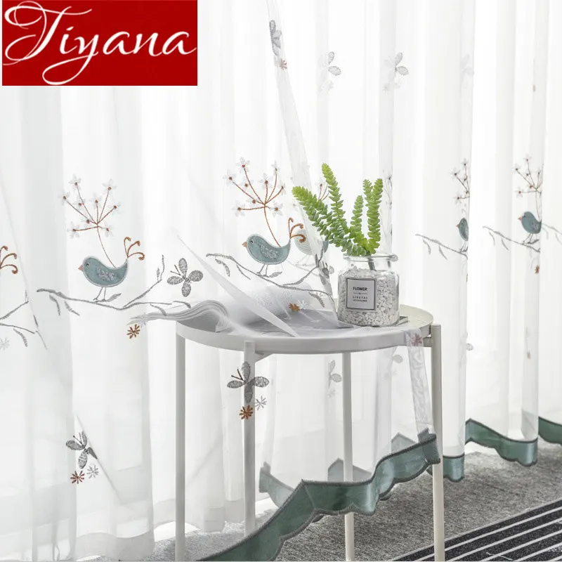 Cartoon Cute Birds Curtain for Kids Room Net Sheer Voile Fabric Drape for Living Room Tulle Curtain Treatment T&064#40
Cartoon Cute Birds Curtain for Kids Room Net Sheer Voile Fabric Drape for Living Room Tulle Curtain Treatment T&064#40