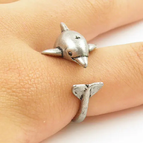 Fashion Jewellry Dolphin Animal Wrap Ring Silver Jewelry Rings Comfortable Lucky Everyday Simple Gift For Men Women Gift
Fashion Jewellry Dolphin Animal Wrap Ring Silver Jewelry Rings Comfortable Lucky Everyday Simple Gift For Men Women Gift