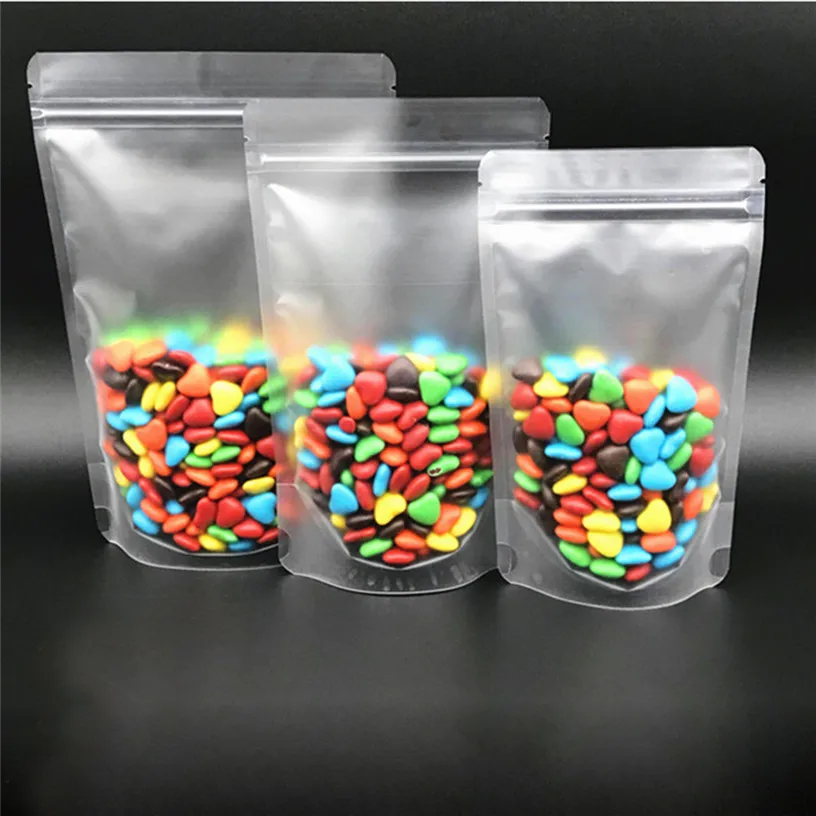 100pcs Food Storage Bag Airtight Zipper Stand Up Pouch Bag Clear Front Aluminum Foil Back Heat Sealable Zip Lock 9A15
100pcs Food Storage Bag Airtight Zipper Stand Up Pouch Bag Clear Front Aluminum Foil Back Heat Sealable Zip Lock 9A15
