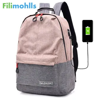 Bagpack Women College Canvas Backpack usb Charger Charging Schoolbag for Laptop Backpacks for Men Back Pack for School Bag S1771
Bagpack Women College Canvas Backpack usb Charger Charging Schoolbag for Laptop Backpacks for Men Back Pack for School Bag S1771