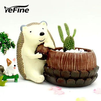 YeFine Resin Flower Pots For Succulent Plants Cartoon Animal Flowerpot Home Decoration Desktop Nursery Pots Wholesale
YeFine Resin Flower Pots For Succulent Plants Cartoon Animal Flowerpot Home Decoration Desktop Nursery Pots Wholesale